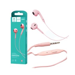 DENMEN WIRE CONTROL EARPHONES DR01 PINK DENMEN WIRE CONTROL EARPHONES DR01 PINK